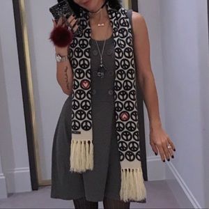 MOSCHINO WOOL SCARF